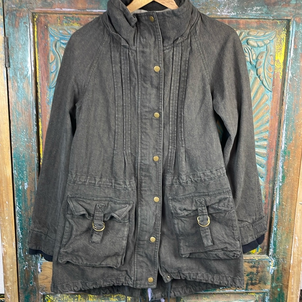 Free People utility jacket coat 6